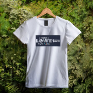 Choose Lowe Not Hate – Restore Britain Unisex T-Shirt