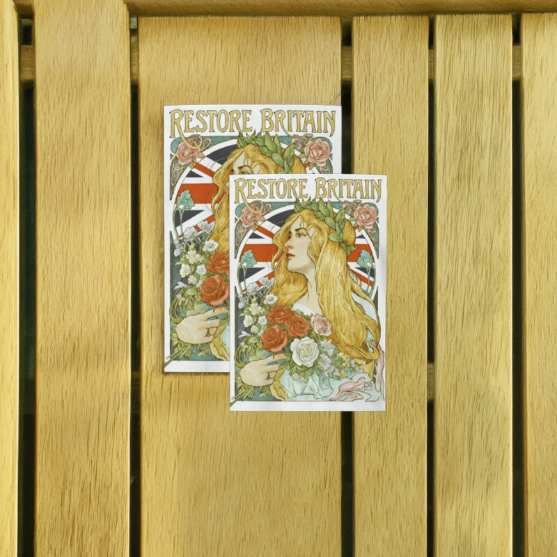 Natural Britannia – Restore Britain Sticker
