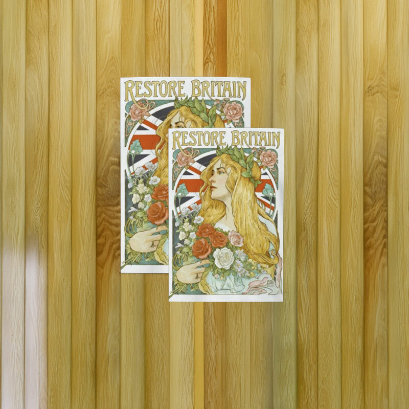 Natural Britannia – Restore Britain Sticker