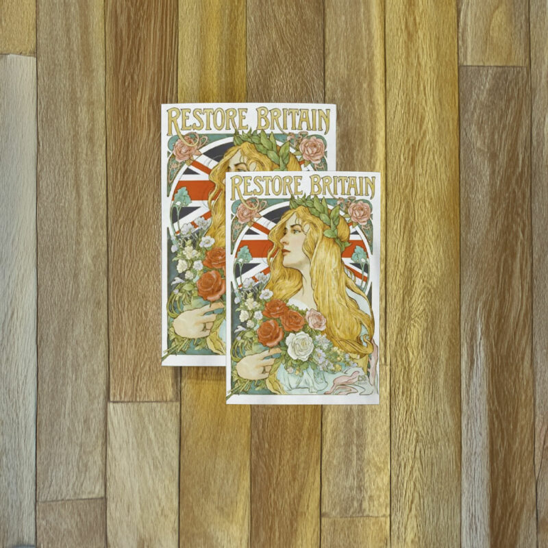 Natural Britannia – Restore Britain Sticker