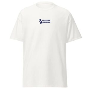 Restore Britain Embroidered T-Shirt