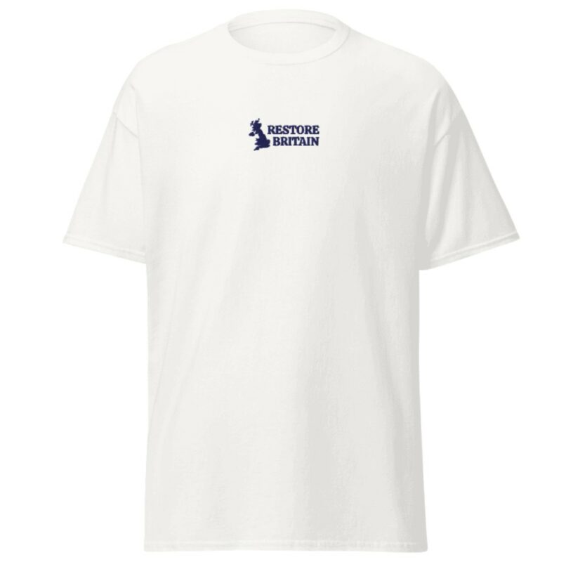 Restore Britain Embroidered T-Shirt