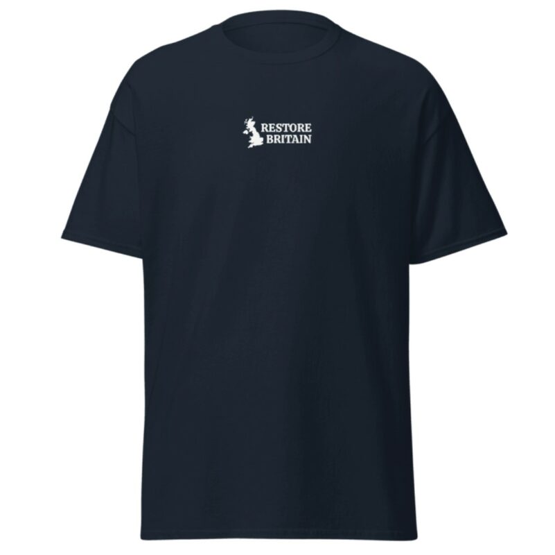 Restore Britain Embroidered T-Shirt
