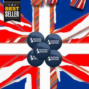Restore Britain Set of Pin Buttons