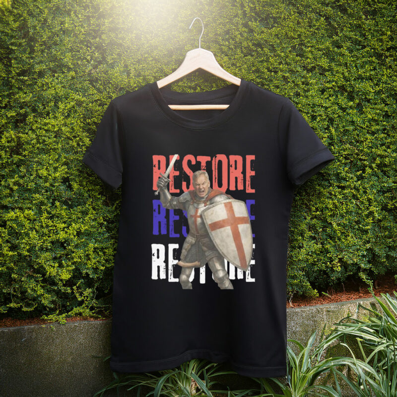 Rupert Lowe Restore Britain Patriotic T-Shirt