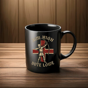 Aim High Vote Lowe Mug