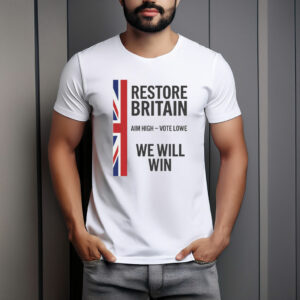 Aim High Vote Lowe Patriotic Campaign Shirt