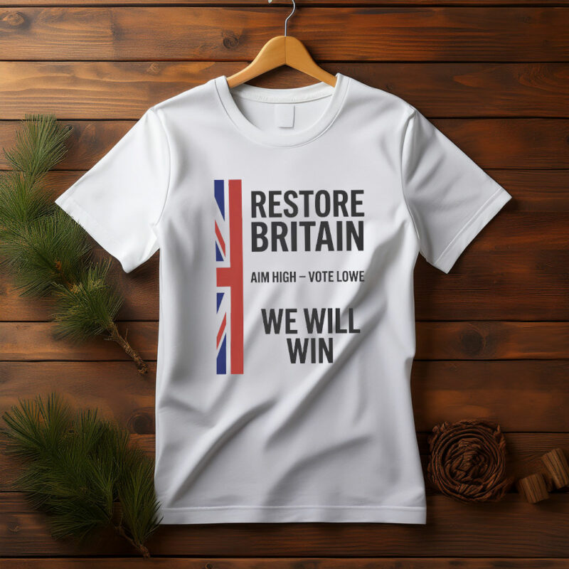 Aim High Vote Lowe Patriotic Campaign Shirt