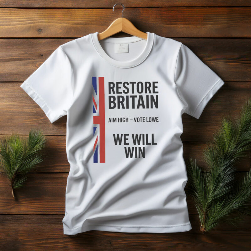 Aim High Vote Lowe Patriotic Campaign Shirt