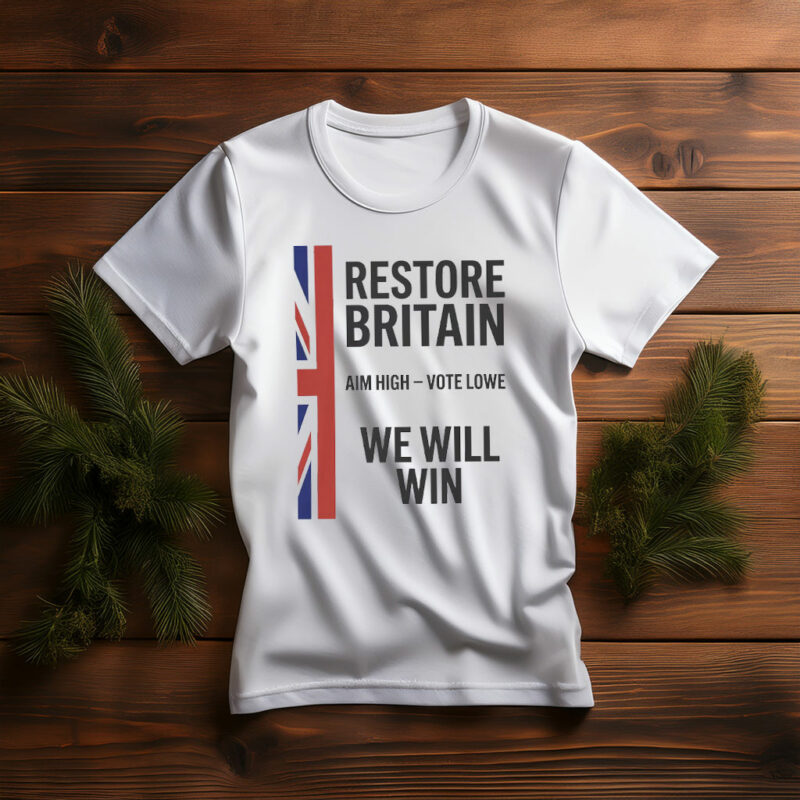 Aim High Vote Lowe Patriotic Campaign Shirt