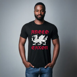 Anglo Saxon - White Dragon Shirt