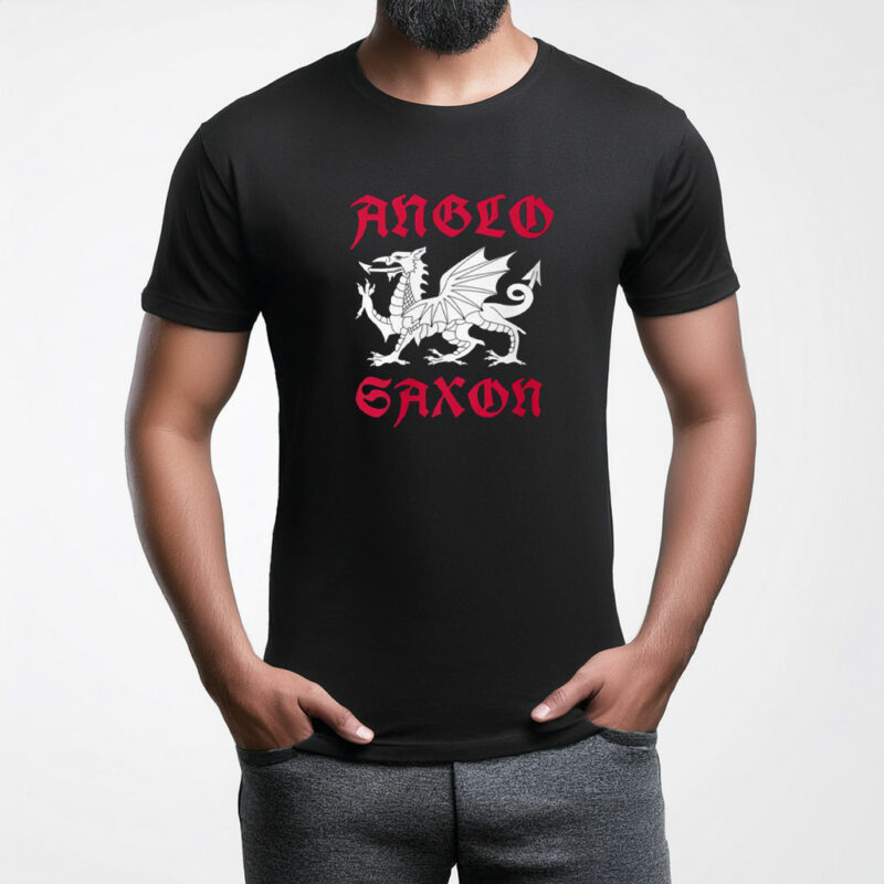 Anglo Saxon - White Dragon Shirt