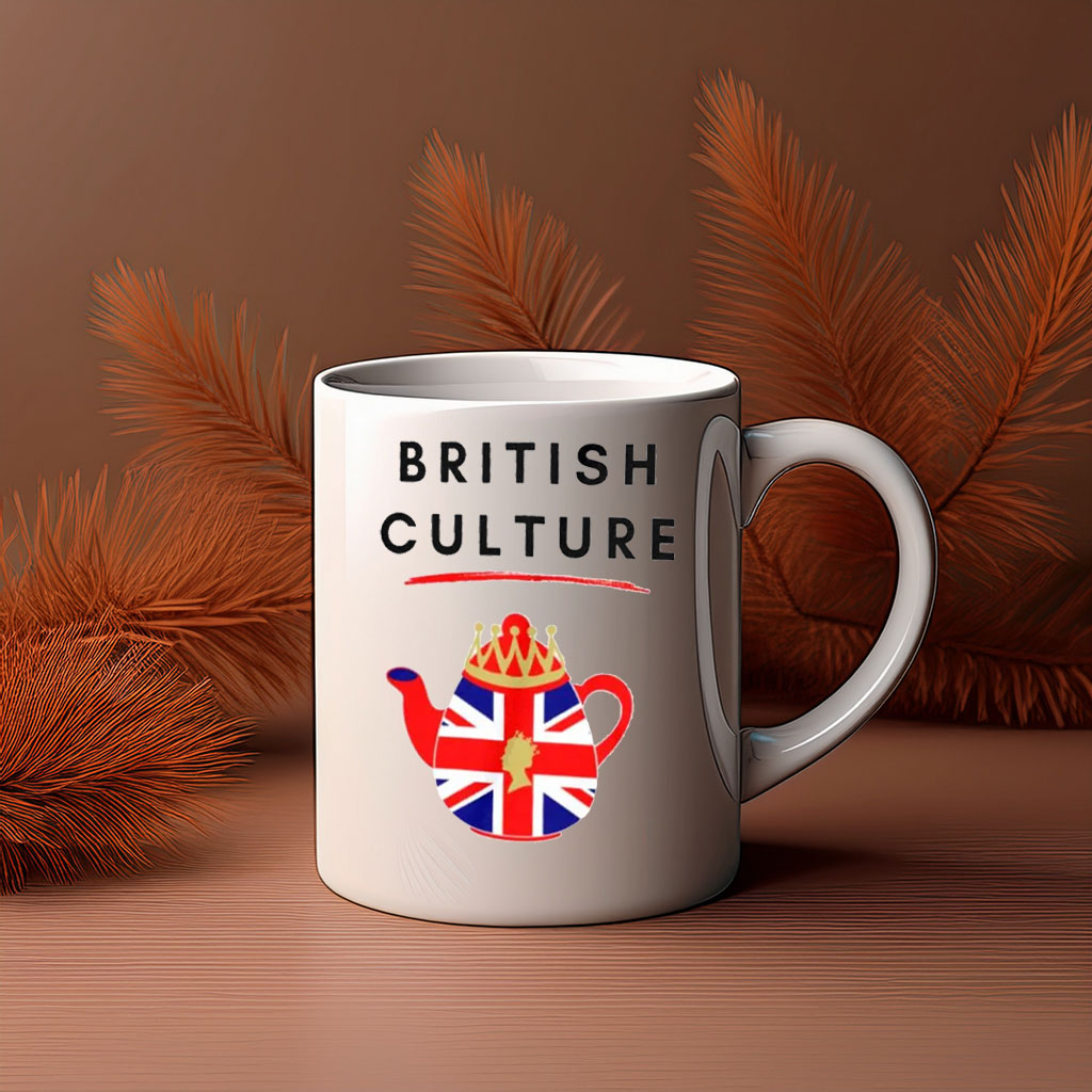 British Culture Union Jack Teapot Mug - Image 3
