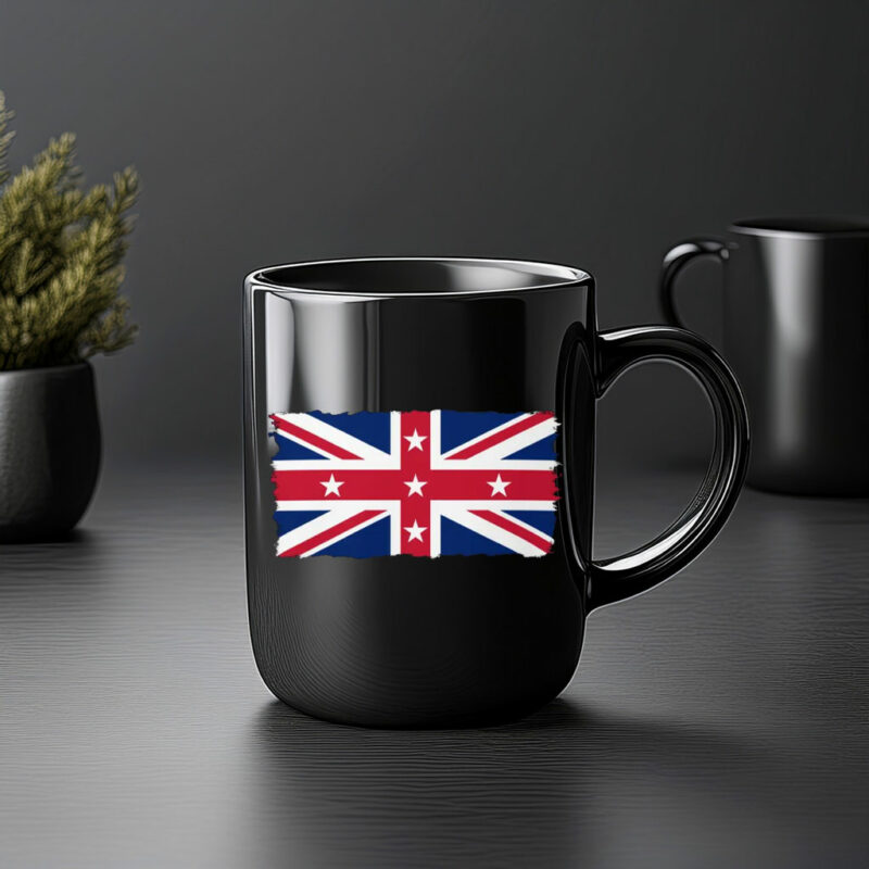 British Empire Flag Distressed Mug