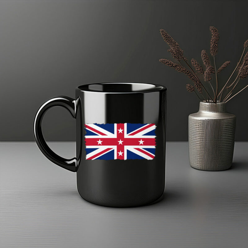 British Empire Flag Distressed Mug