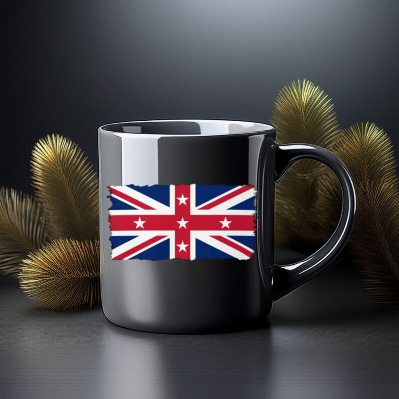 British Empire Flag Distressed Mug