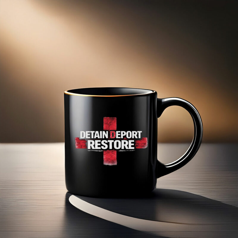 Detain Deport Restore Statement Mug