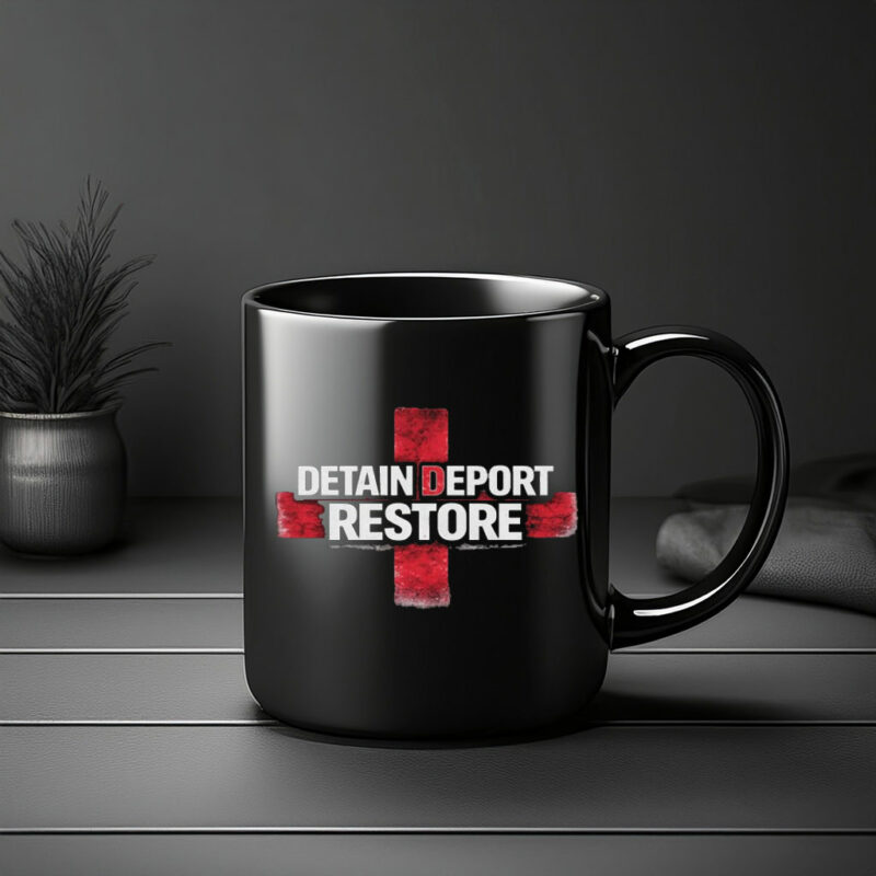 Detain Deport Restore Statement Mug