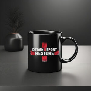 Detain Deport Restore Statement Mug