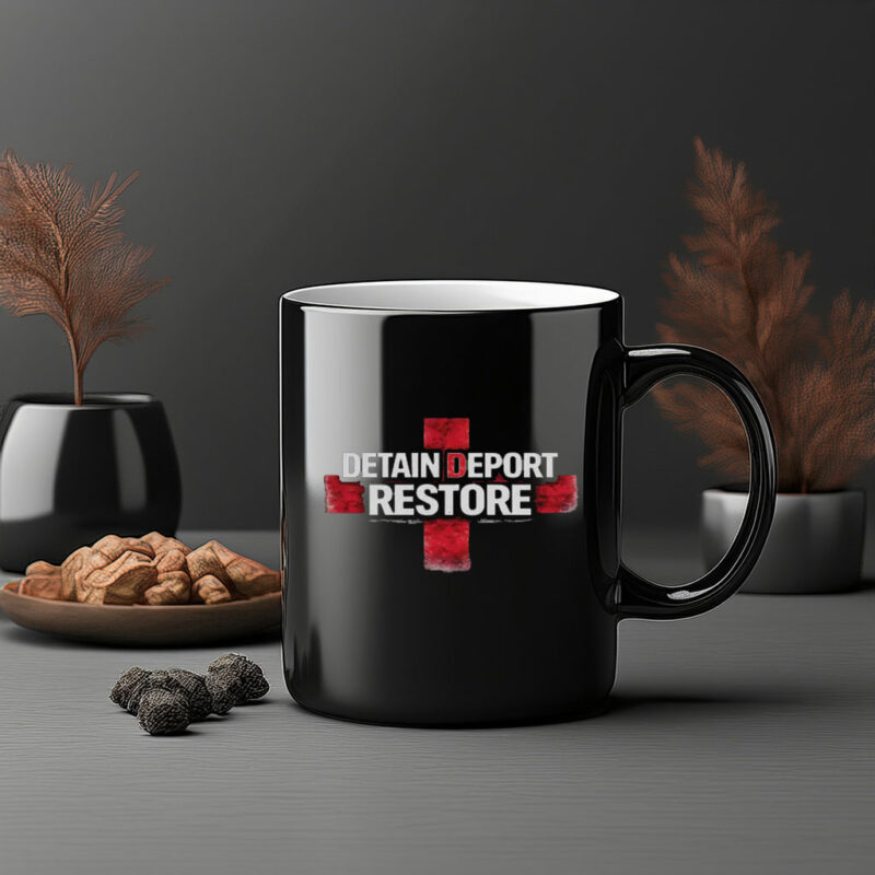 Detain Deport Restore UK Mug
