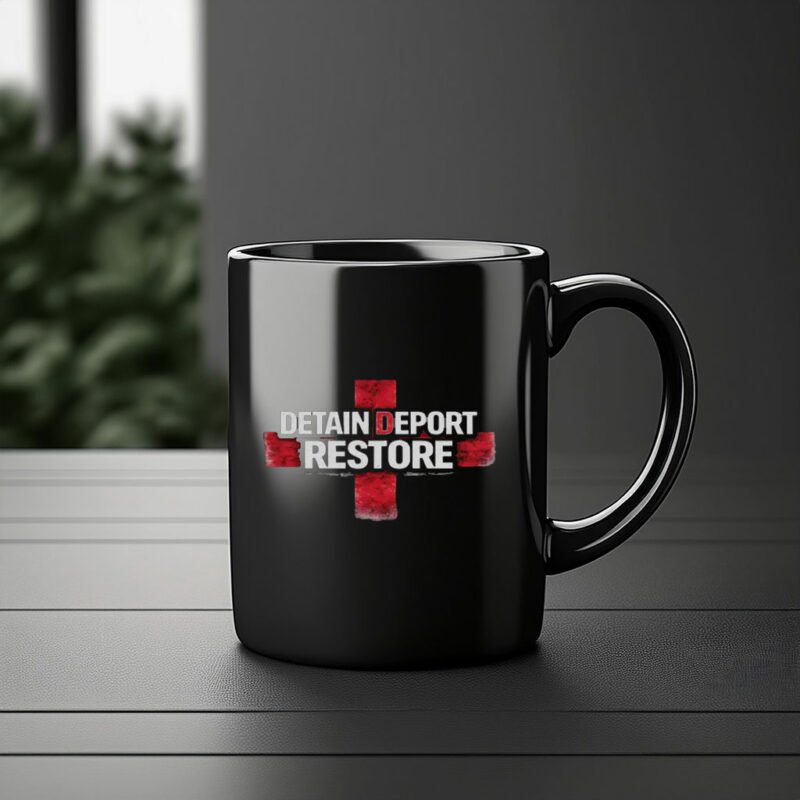 Detain Deport Restore UK Mug