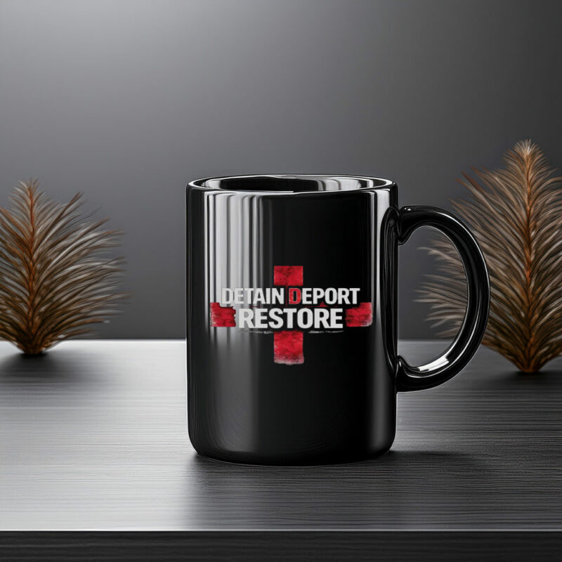Detain Deport Restore UK Mug