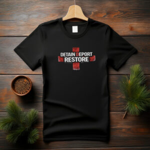 Detain Deport Restore UK Tee