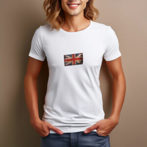 Distressed Union Jack Flag Graphic T-Shirt