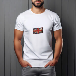 Distressed Union Jack Flag Graphic T-Shirt