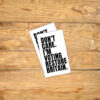 Don’t Care I’m Voting Restore Britain Sticker