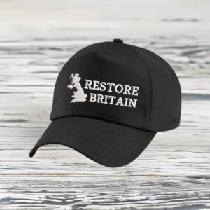Embroidered Restore Britain Party Baseball Cap