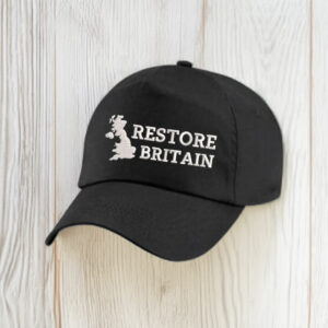 Embroidered Restore Britain Party Baseball Cap