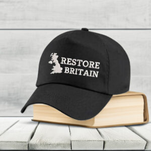 Embroidered Restore Britain Party Baseball Cap