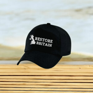 Embroidered Restore Britain Party Hat