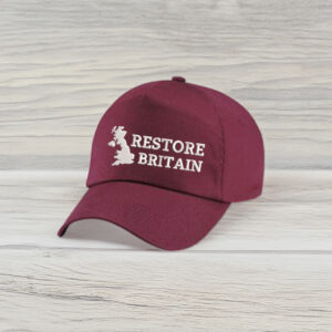 Embroidered Restore Britain Party Hat