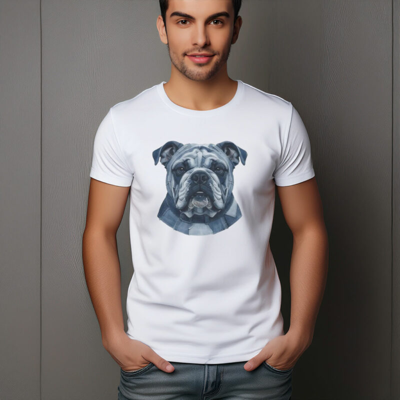 English Bulldog Graphic T-Shirt Classic Tee