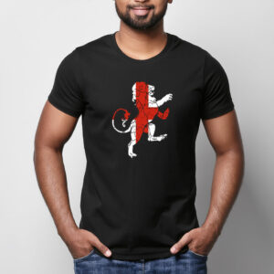 English Lion Graphic T-Shirt