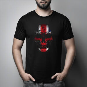 Flag Skull Graphic T-Shirt