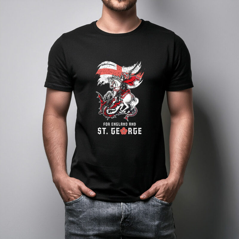 For England & St George Graphic T-Shirt