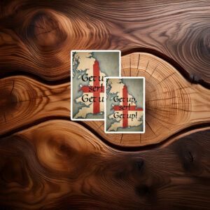 Get Up Ser! Sticker