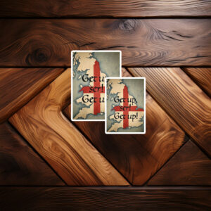 Get Up Ser! Sticker