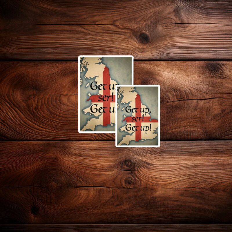 Get Up Ser! Sticker