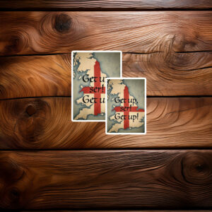 Get Up Ser! Sticker
