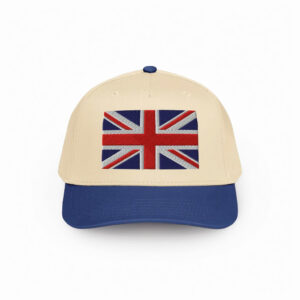 Great Britain Union Jack British Flag Embroidered Hat