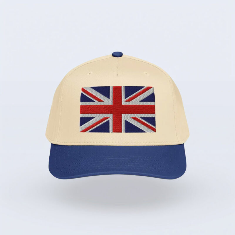 Great Britain Union Jack British Flag Embroidered Hat