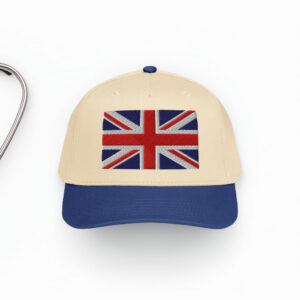 Great Britain Union Jack British Flag Embroidered Hat