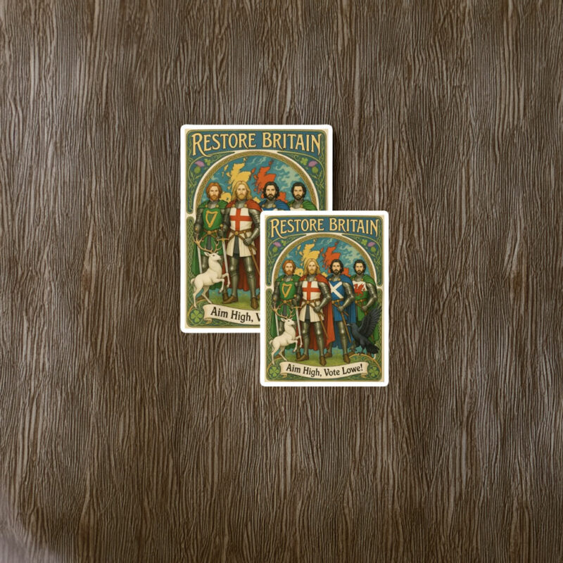 Knights of the Union – Restore Britain Sticker
