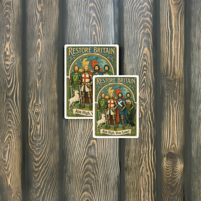 Knights of the Union – Restore Britain Sticker