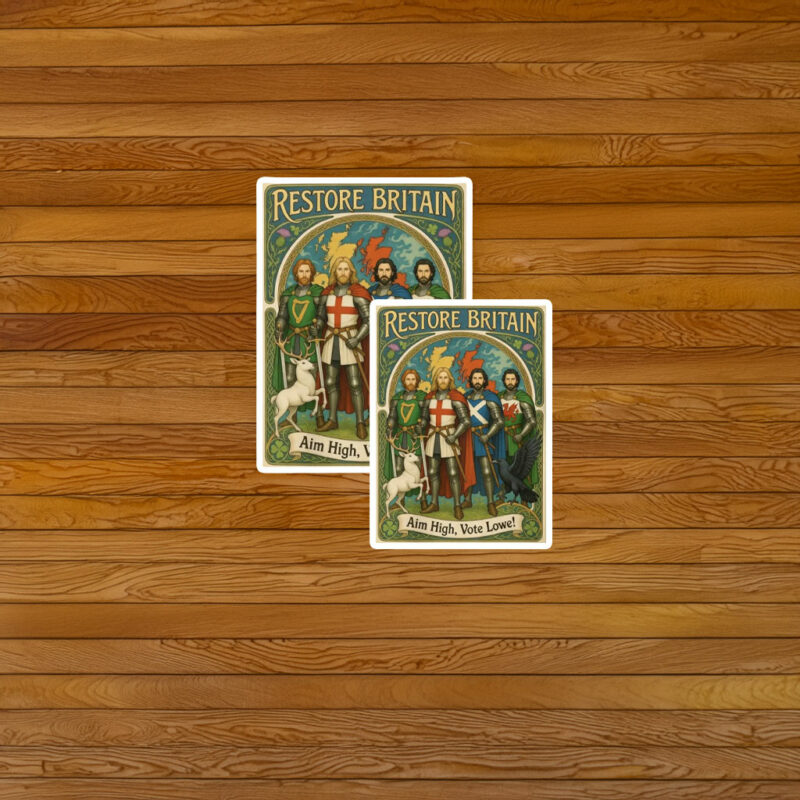 Knights of the Union – Restore Britain Sticker