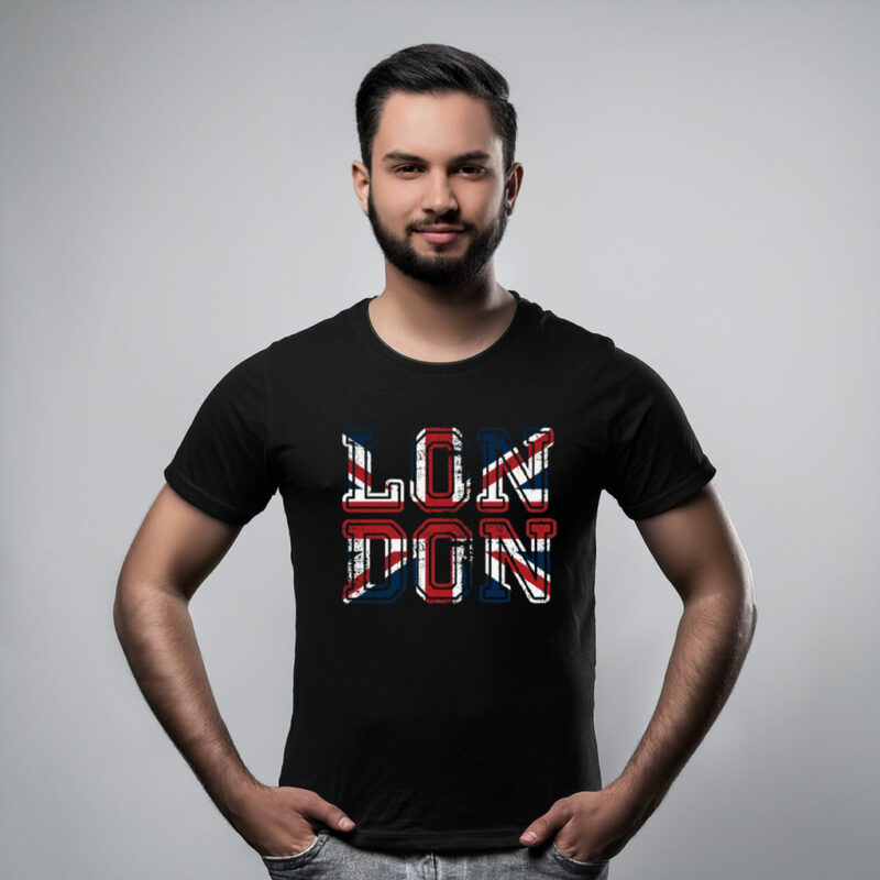 London Union Jack Graphic T-Shirt